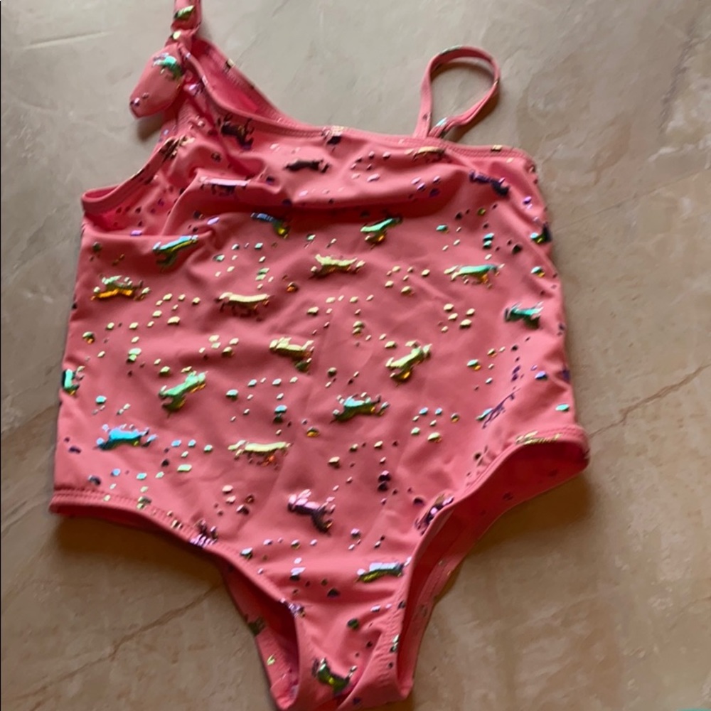Pink Platinum girls One Piece Bathing Suit
